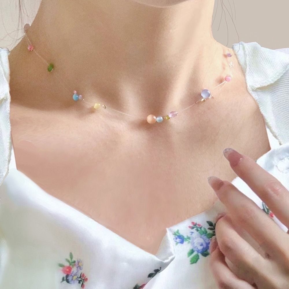 Korean Girls Lifestyle - Модное ожерелье из сплава в корейском