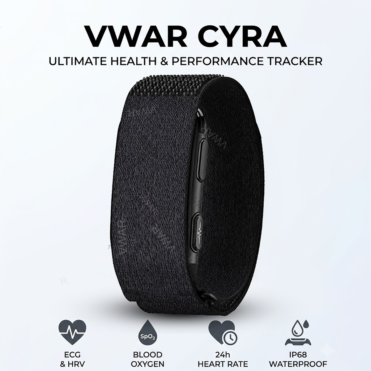 Korean Health Lifestyle - Смарт-браслет VWAR CYRA без экрана для