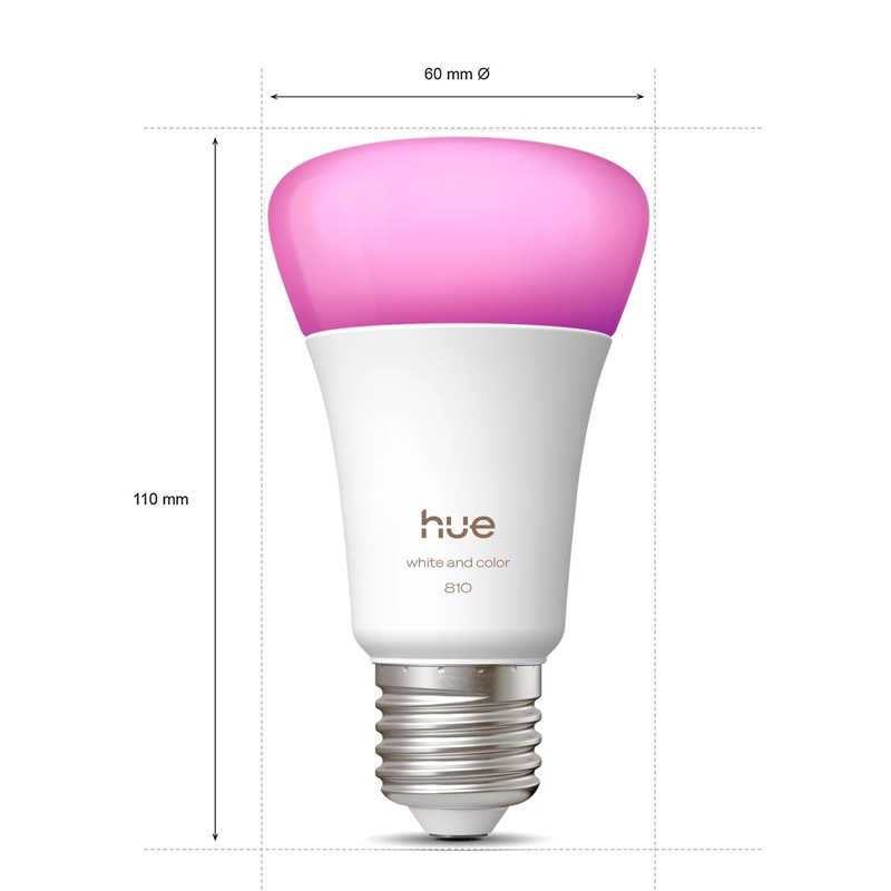 Philips Hue E27 A60 810LM Умна – обзор и цена Philips Bulb Hue