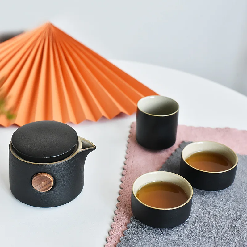 Черный керамический уличный до – обзор и цена Korean Tea Set