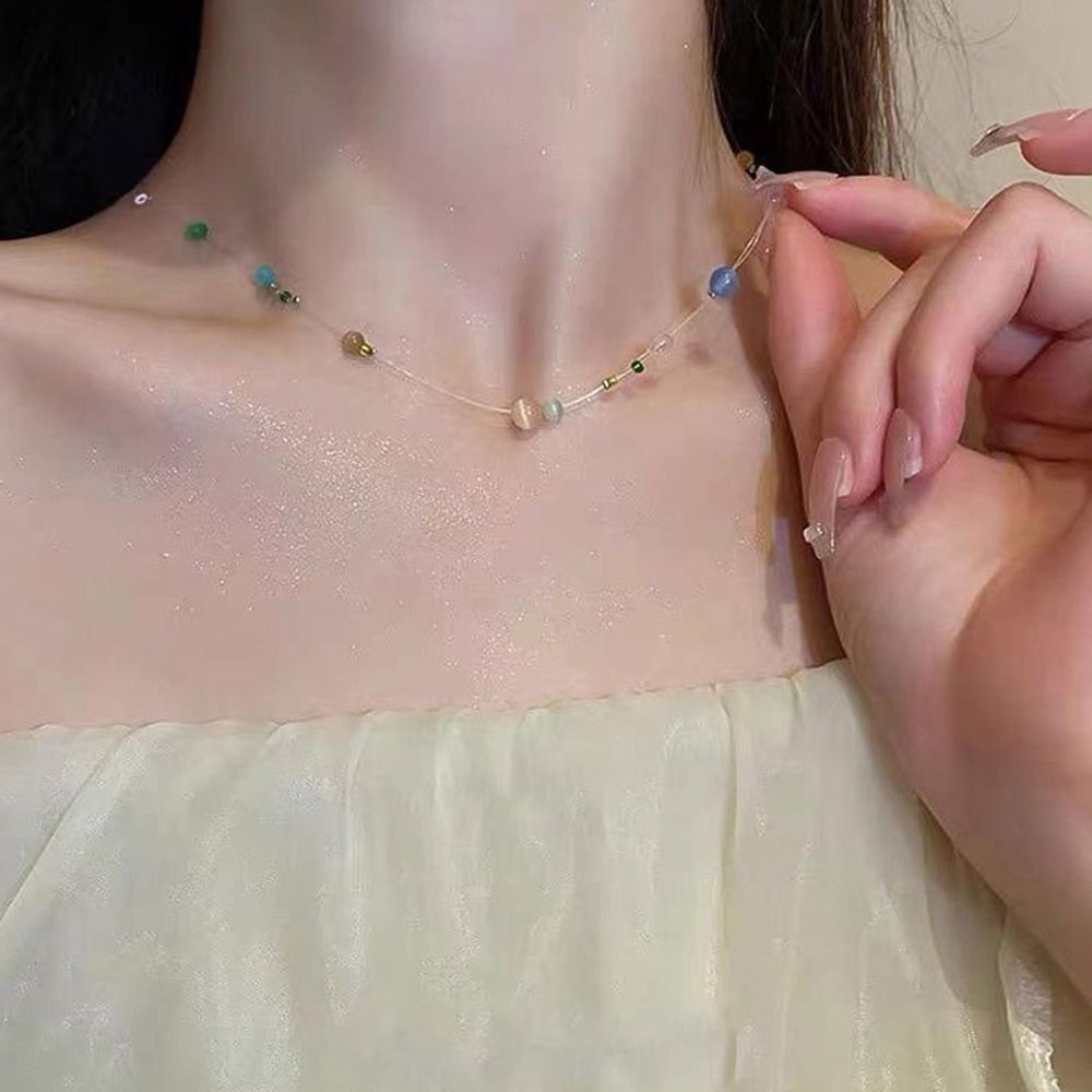 Модное ожерелье из сплава в ко – обзор и цена Korean Girls Lifestyle