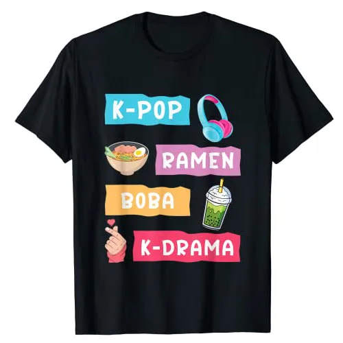 Модная футболка в стиле K-Pop  – обзор и цена Lifestyle Korean Drama