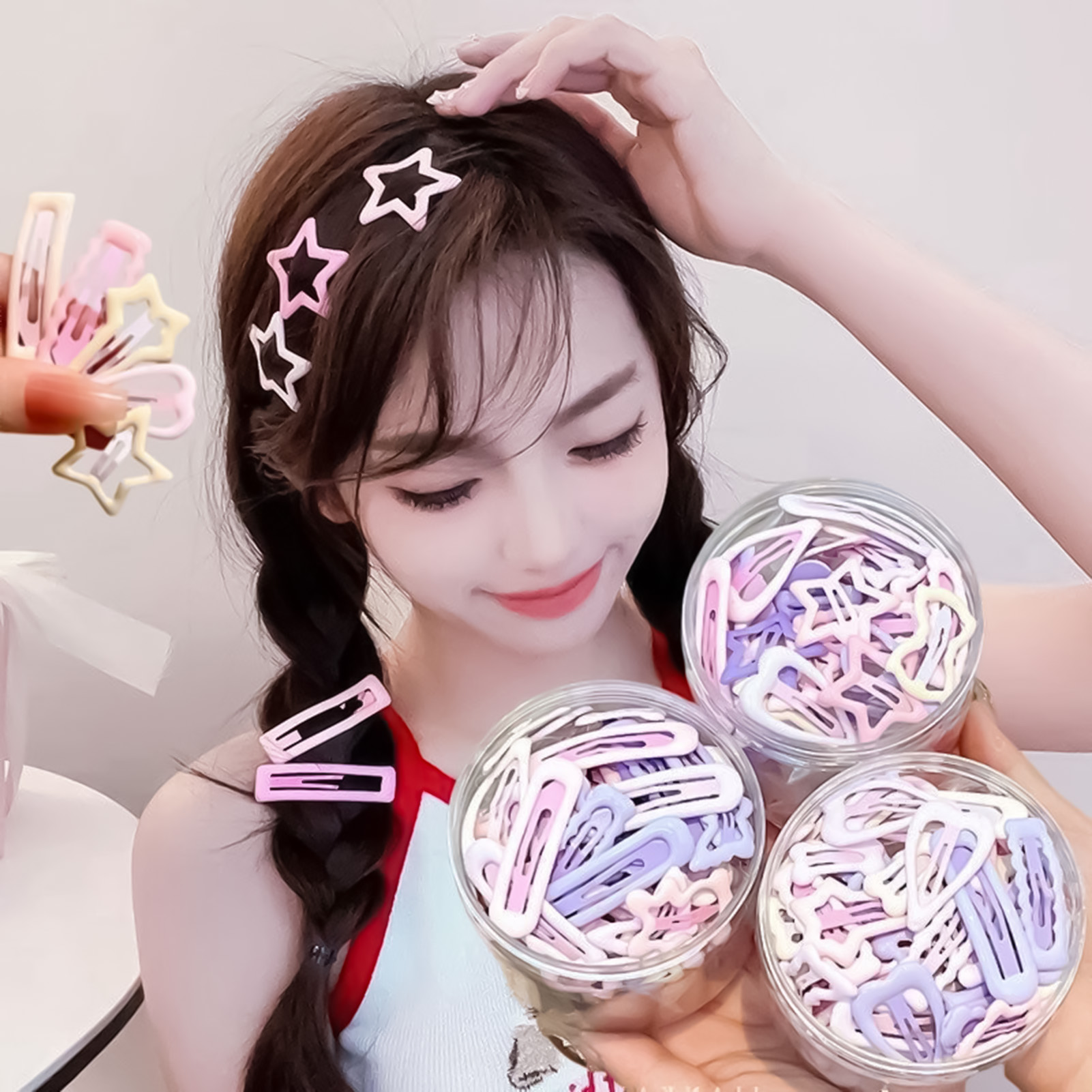 Набор из 3 заколок для волос в – обзор и цена Korean Women Lifestyle
